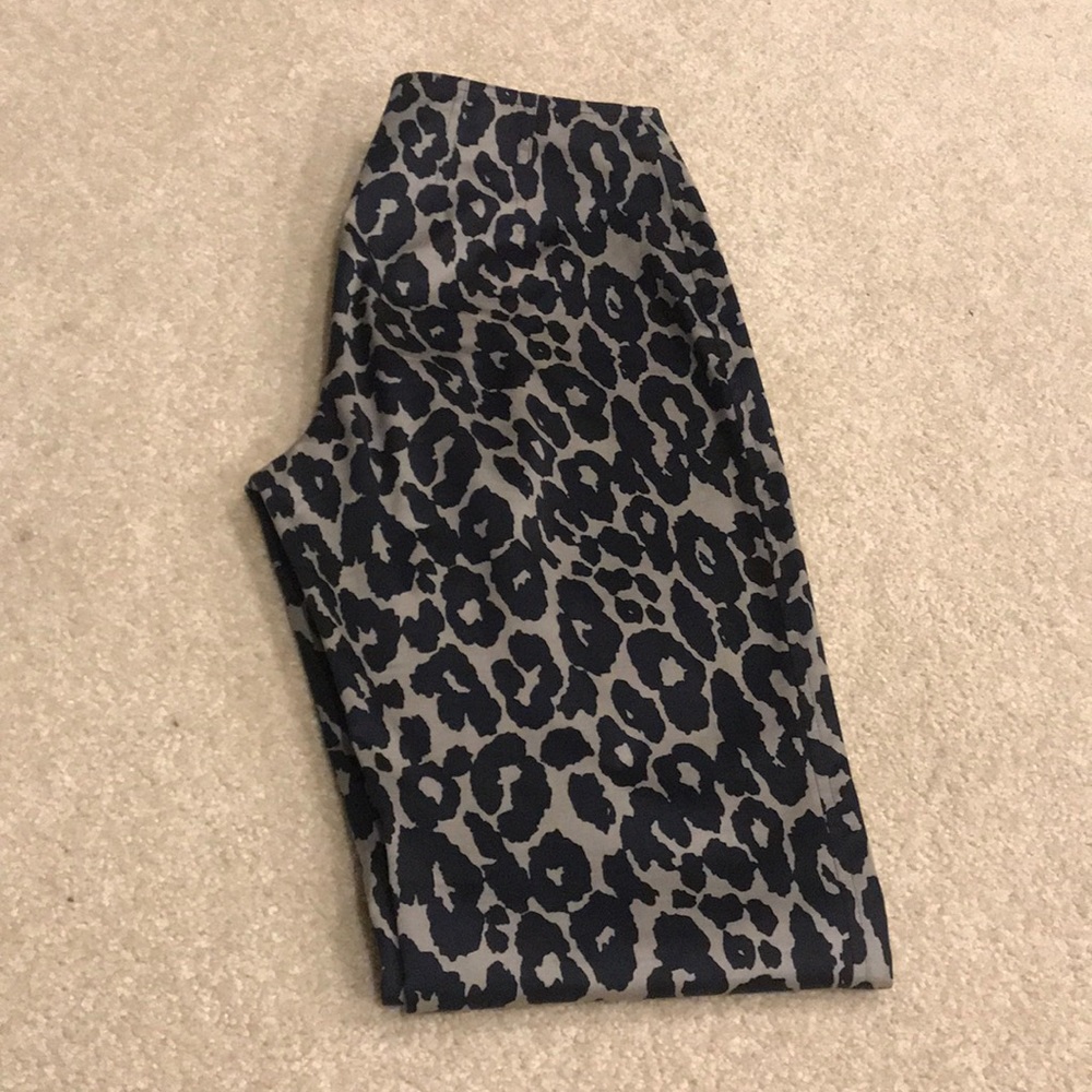 St John Leopard Pants